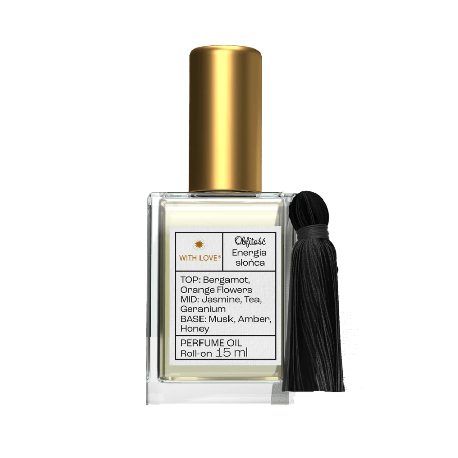 WITH LOVE Perfume oil Obfitość Energia słońca