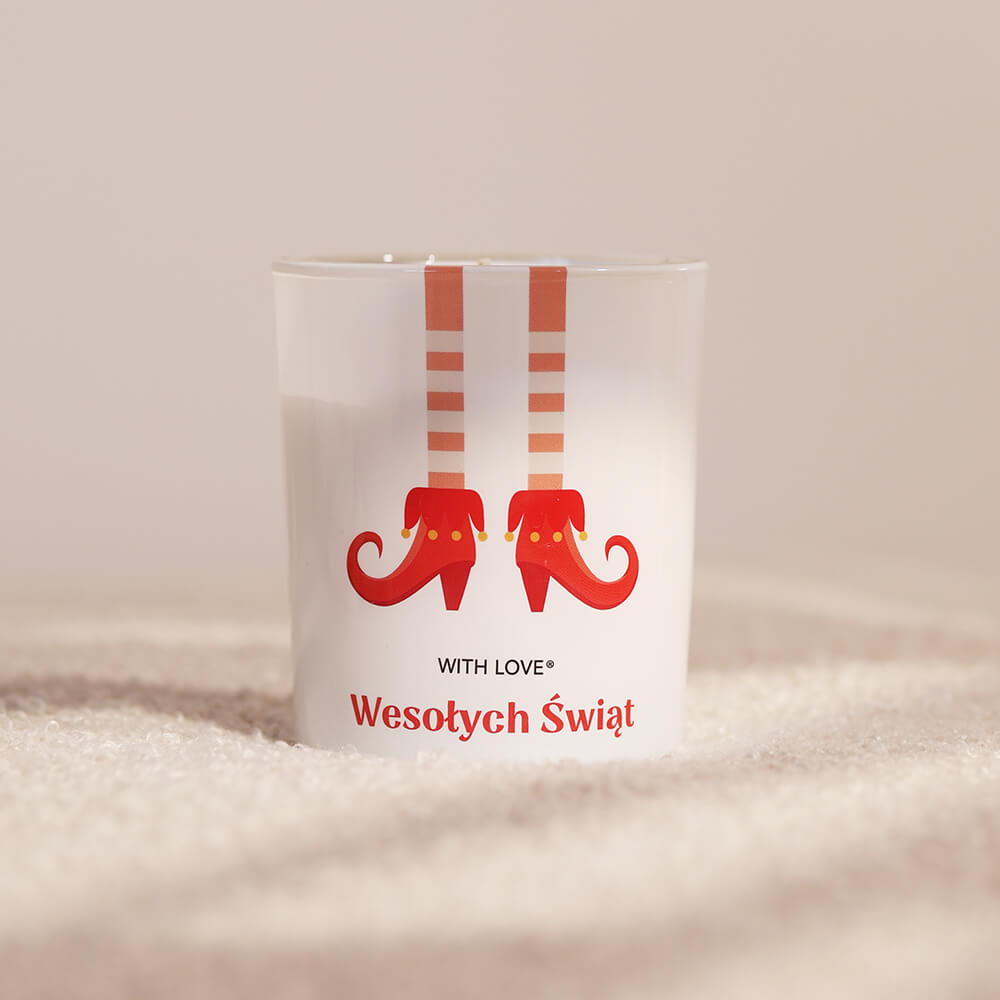 Świeca sojowa zapachowa Bajkowe Święta - Cynamonowe Ciasteczka 5906574245685