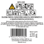 Świeca sojowa zapachowa Karuzela Wspomnień With love 5906574245760