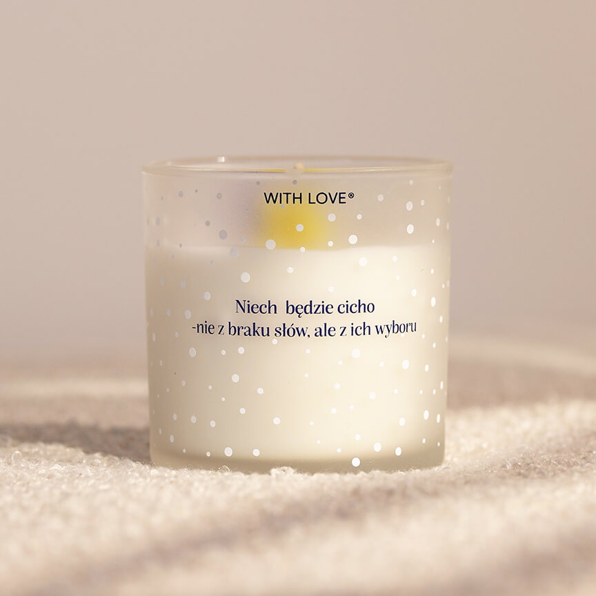 Świeca sojowa zapachowa Karuzela Wspomnień – Kwiat Pomarańczy