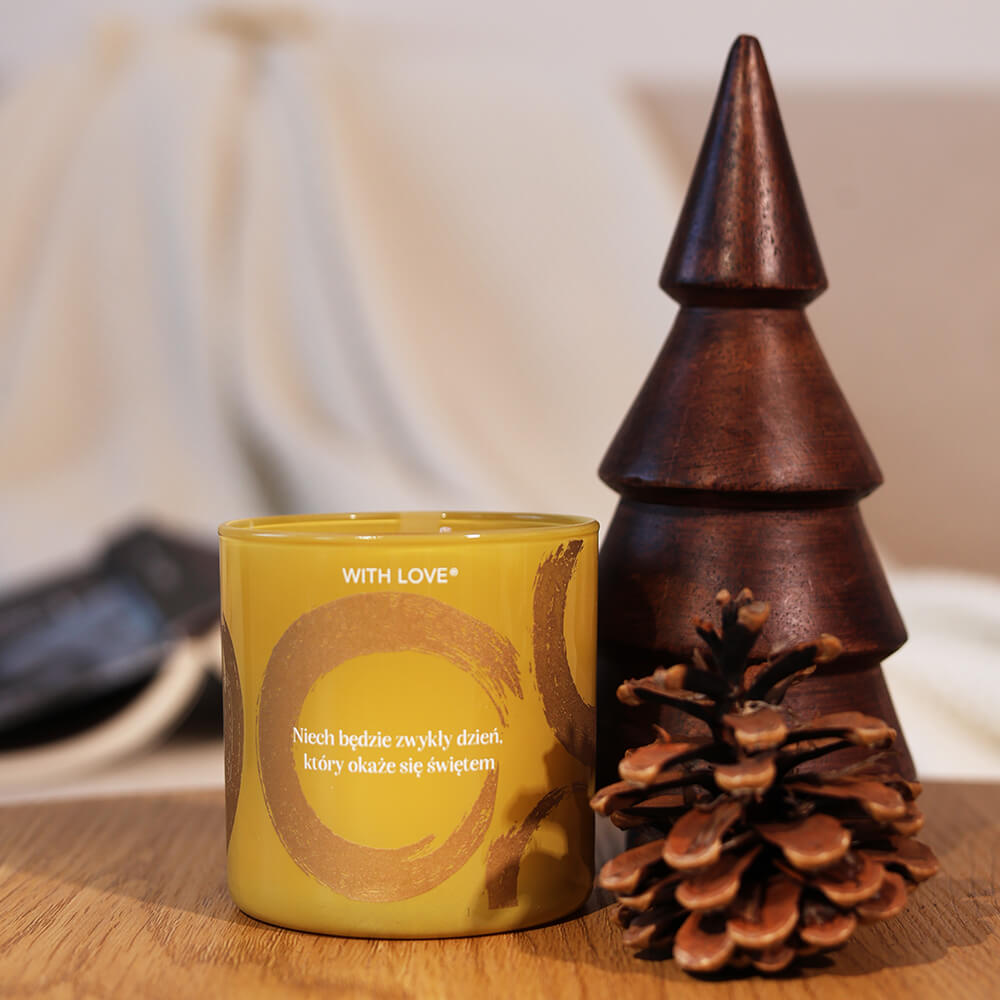 Świeca sojowa zapachowa Magiczny Wieczór - Biała Czekolada 5906574245647